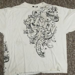 Men's Skin industries wrap around style tee, XL